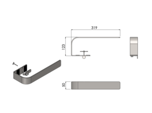 Kaunos-Towel-Hanger-Accessroeies-Technical-Detail