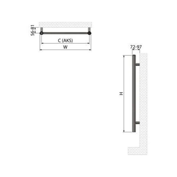 Stainless-Steel-Towel-Warmer-Size